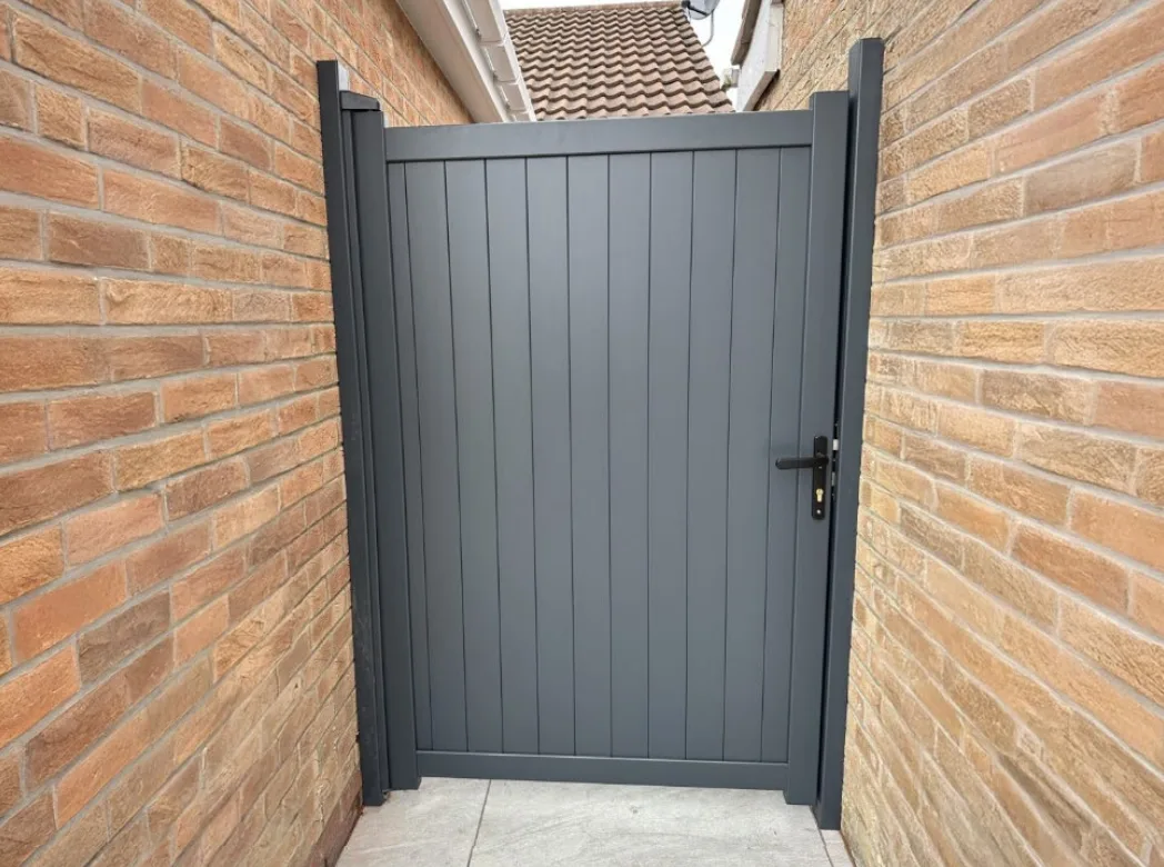 Pedestrian Gate With Full Vertical Infill