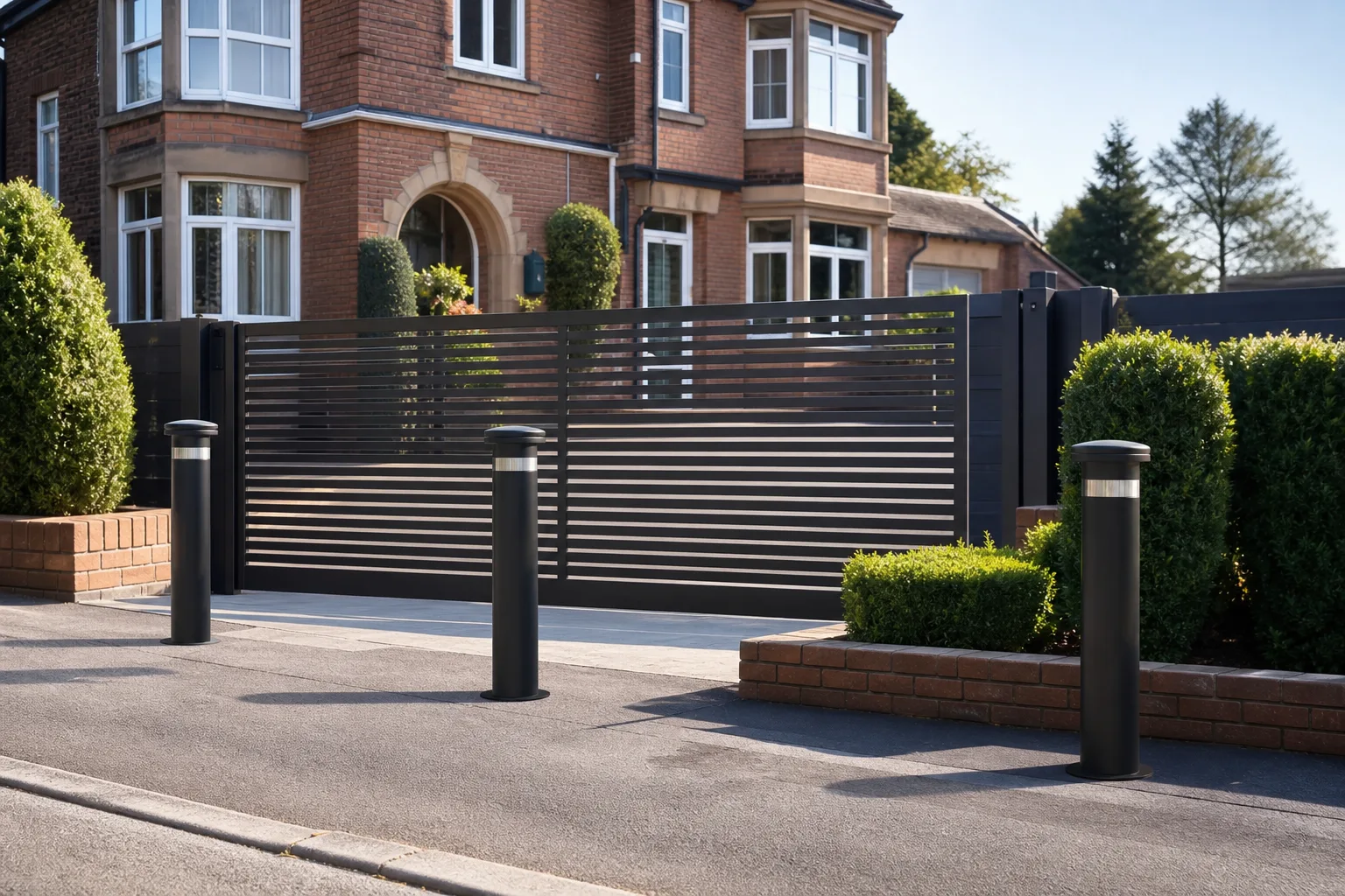 Security bollards and gates in Coventry, West Midlands
