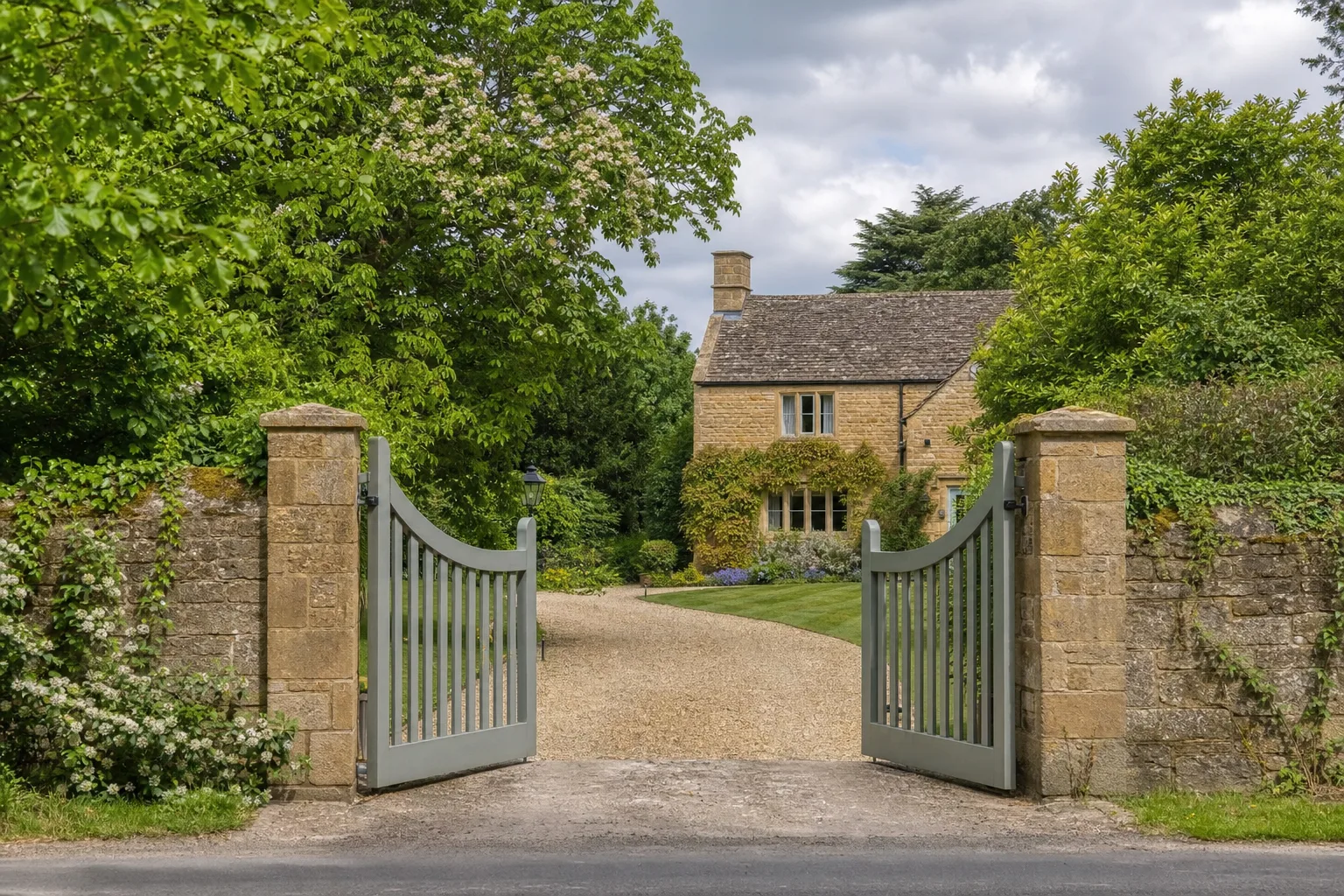 Garden and driveway gates in Warwick, Warwickshire